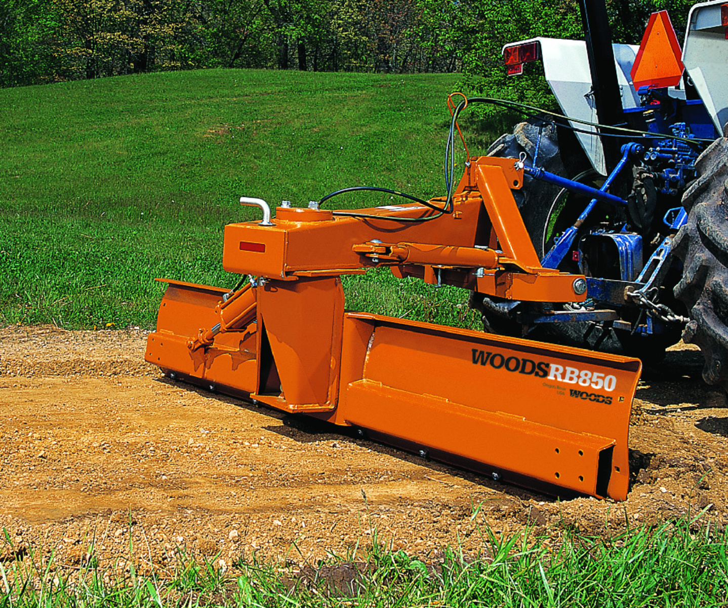 Garden tractor rear online blade